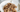 Bananenchips mit Erdnussbutter