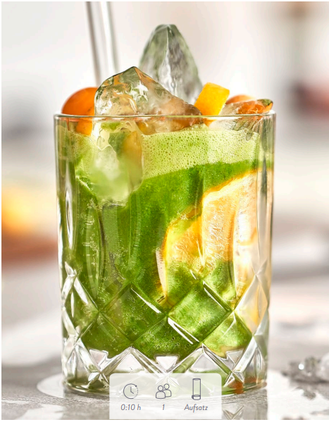 Grüner Smoothie mit Rucola