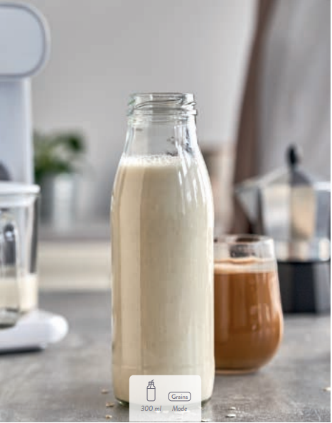 Hafermilch mit Amylase