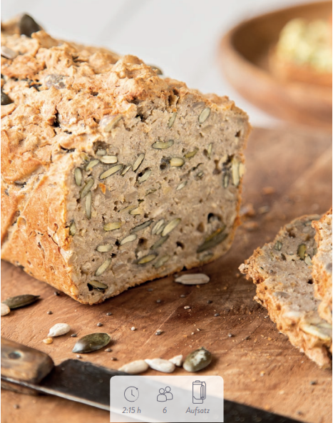 Glutenfreies Superfood-Brot mit Chia-Samen
