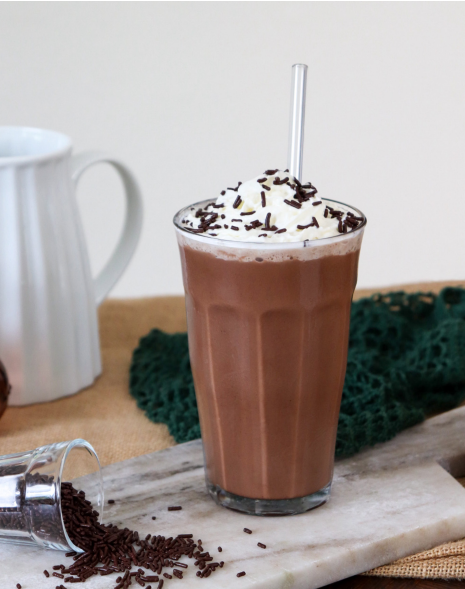 Schokoladen-Milchshake Slush