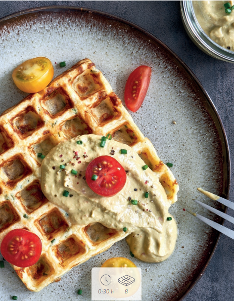 Kartoffel-Käse-Waffeln