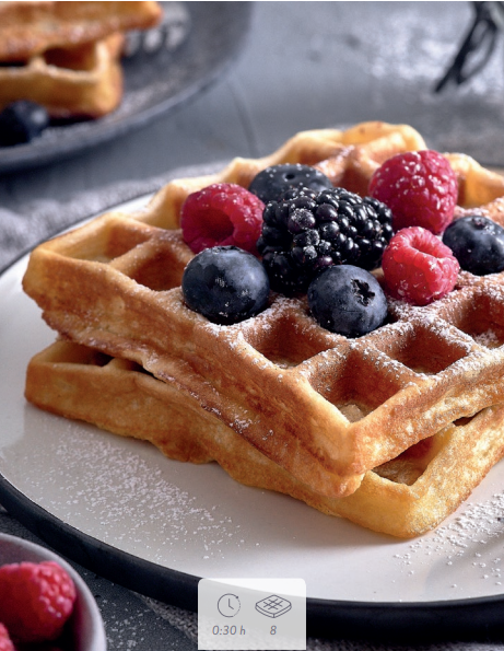 Klassischer Waffelteig