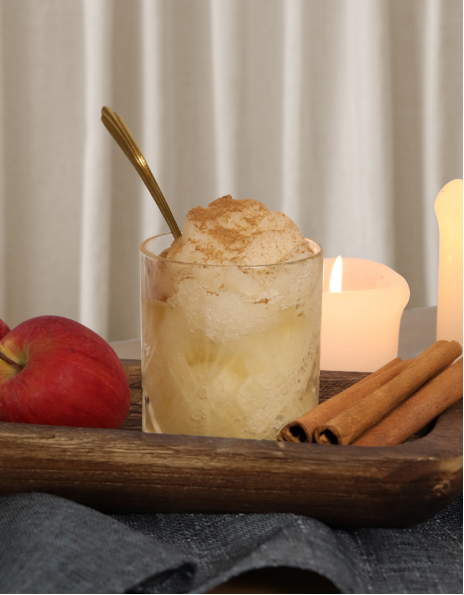 Winterlicher Apfel Slush